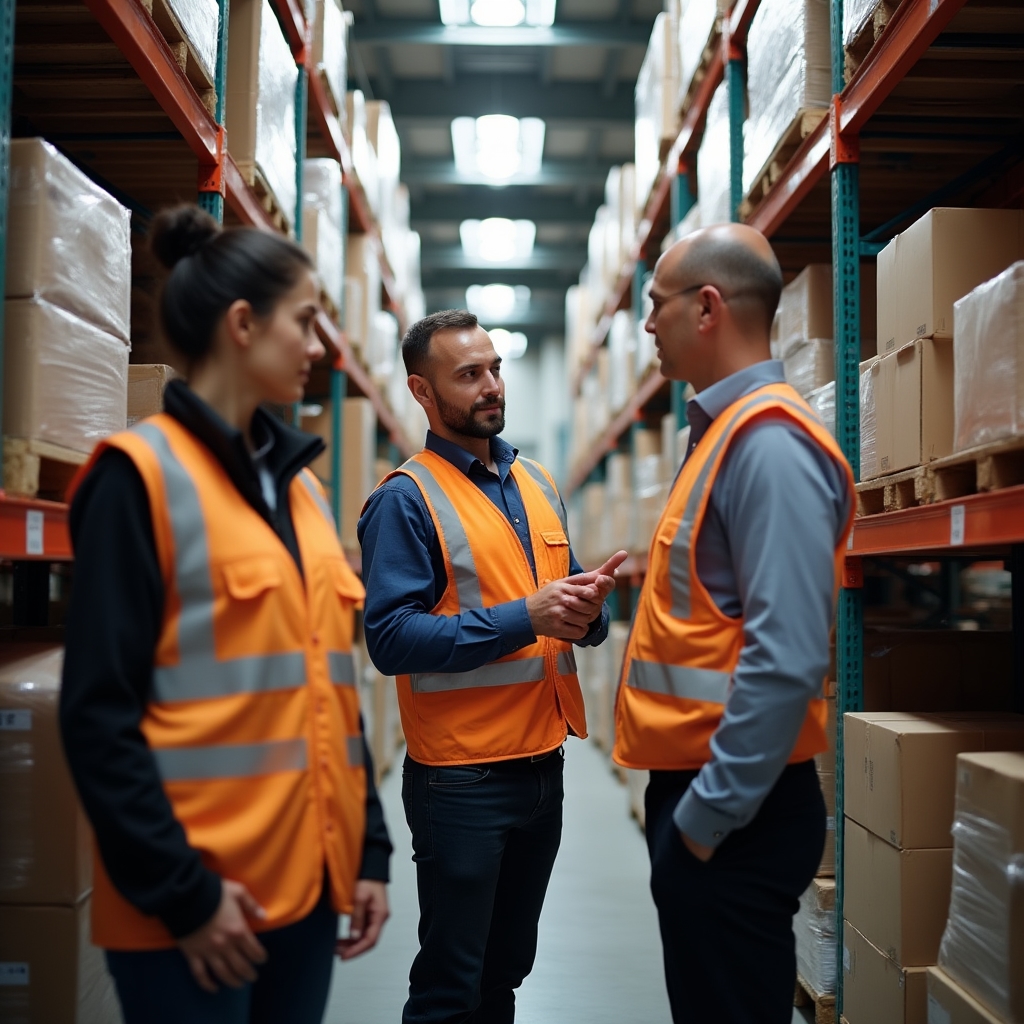 Практическое занятие на складе производственной компании